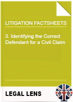 3. Identifying the Correct Defendant for a Civil Claim