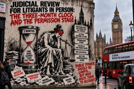 Judicial review for litigants in person: the three-month clock and the permission stage